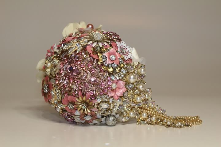 Couture Jewelry Bouquets Couture Cascade Collection